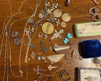 Lots of Sterling Jewelry