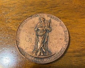 1904 Fourth International Dental Congress Medallion