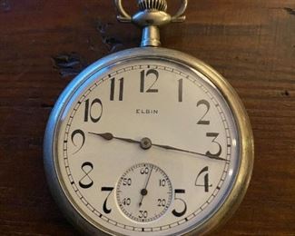 Elgin Pocket Watch(Running)