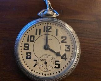 Waltham 16A 17 Jewel Pocket Watch(Running)
