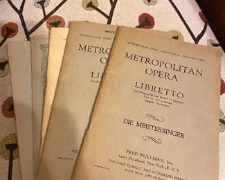 Vintage Music and Song Books