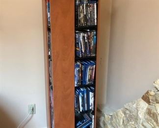 DVDs & tower 