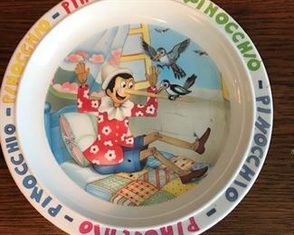 Pinocchio plate.
