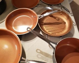 Lots of Copper Cookware
