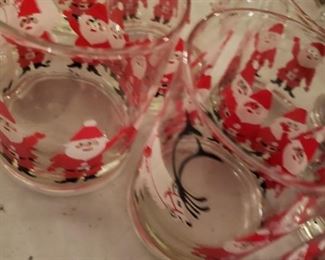 Briard Santa Glasses