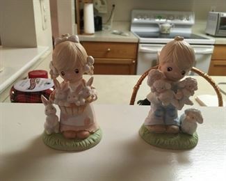 . . . a couple of Precious Moments figures