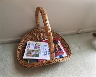 . . . a nice magazine basket