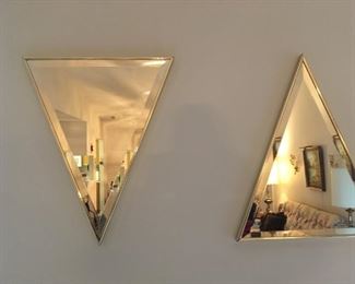 . . . love these beveled accent mirrors