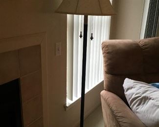 . . . a third standing lamp