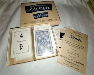 Vintage Flinch game 1934.  $10