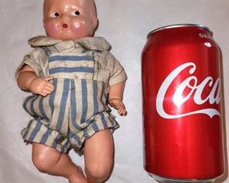 Celluloid jointed baby $8