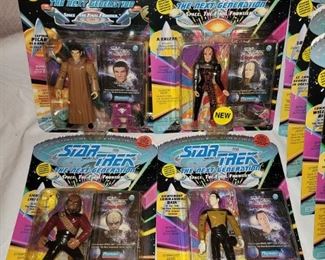 Star Trek The Next Generation Dolls. 11 for $45