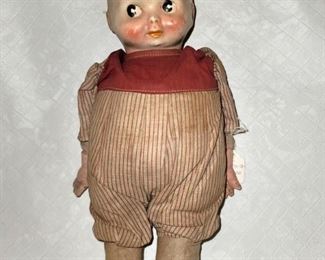 Vintage jointed baby doll $8