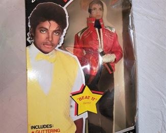 Vintage Michael Jackson 12" doll "Beat It" outfit. $40