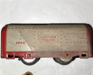 Vintage Hafner Trains tin car. $7
