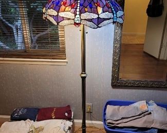 Large Tiffany style lamp