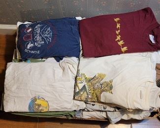 Nice large selection of t-shirts