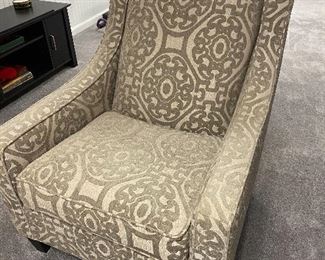 Grey accent chair $50