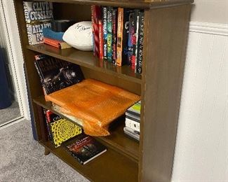 Solid wood bookshelf $40