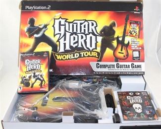 Play Station 2 “Guitar Hero  “World Tour” complete in box
