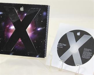 Apple Mac OS X Leopard complete  in box and Apple Mac OS X Tiger