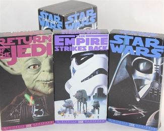 Star Wars VHS Trilogy Set
