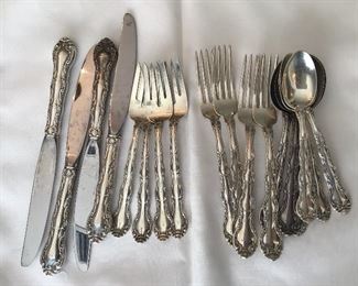 Sterling Towle Lunch Set (4)