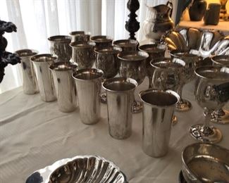 Sterling Tumblers (6)