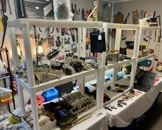 Items for sale in "Sharp's Garage"