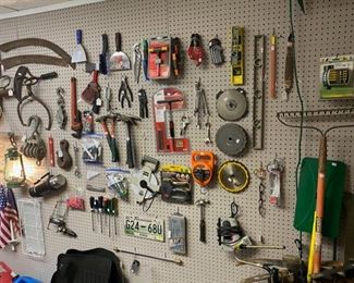 Items for sale in "Sharp's Garage"
