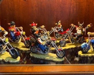 "The Ruff Riders Collection," H-D "Faithful Fuzzies by The Hamilton Collection"