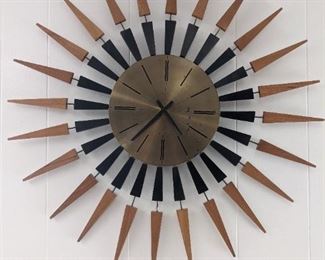Seth Thomas Starburst Clock