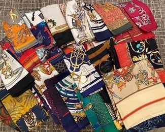 HERMES scarves!