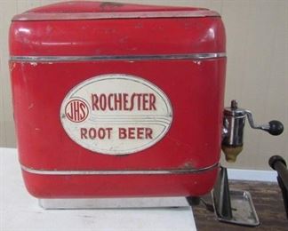Rochester Root Beer Dispenser