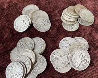 Walking Liberty Half Dollars