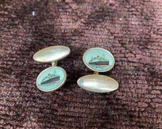 Brittanic Ship Souvenir Cufflinks