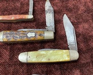 Lots of Old Pocket Knives
