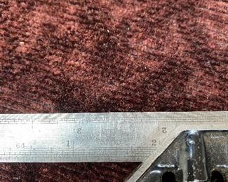 Small Brown and Sharpe Combination Square