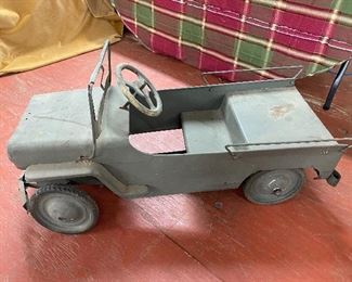 Old Pedal Jeep(Needs Some Work)
