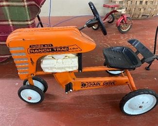Nice Old AMF Ranch Trac Pedal Tractor