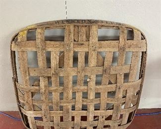 Old Winston Salem Tobacco Basket