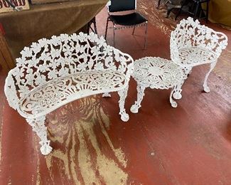 Cast Aluminum Outdoor Set