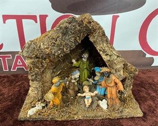 Old Manger Scene