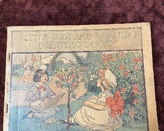 Little Men and Women Painting Book