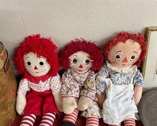 Raggedy Ann Dolls 