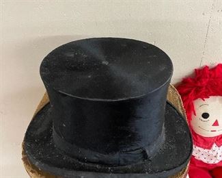 Victorian Men's Top Hat 