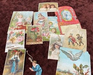 Several Victorian Trade Cards