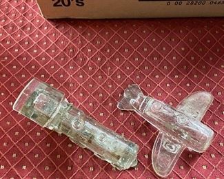 Figural Glass Candy Containers