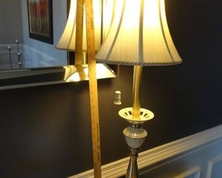 Pair Lenox Quoizel Lamps (Quoizel just means Artisans in lighting)