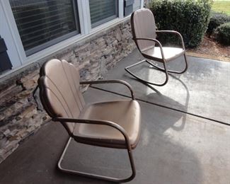 Vintage Heavy metal chairs